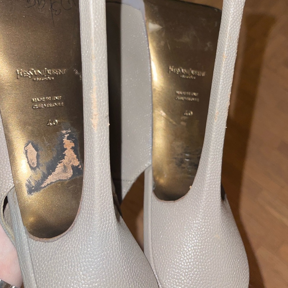 YSL Tribtoo Slingback pumps - Picture 6 of 12
